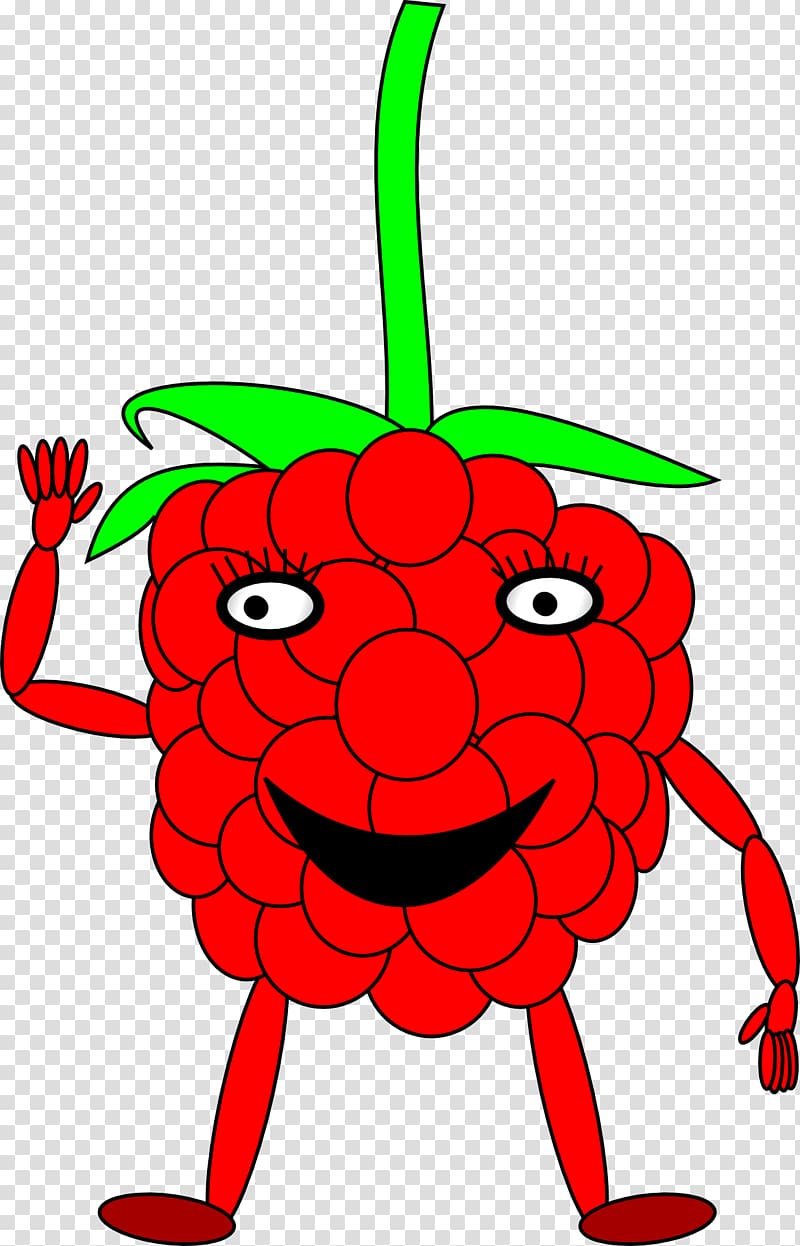 Raspberry Cartoon , raspberries transparent background PNG clipart