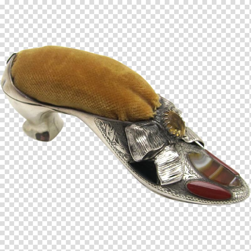 Slipper Shoe, pincushion transparent background PNG clipart