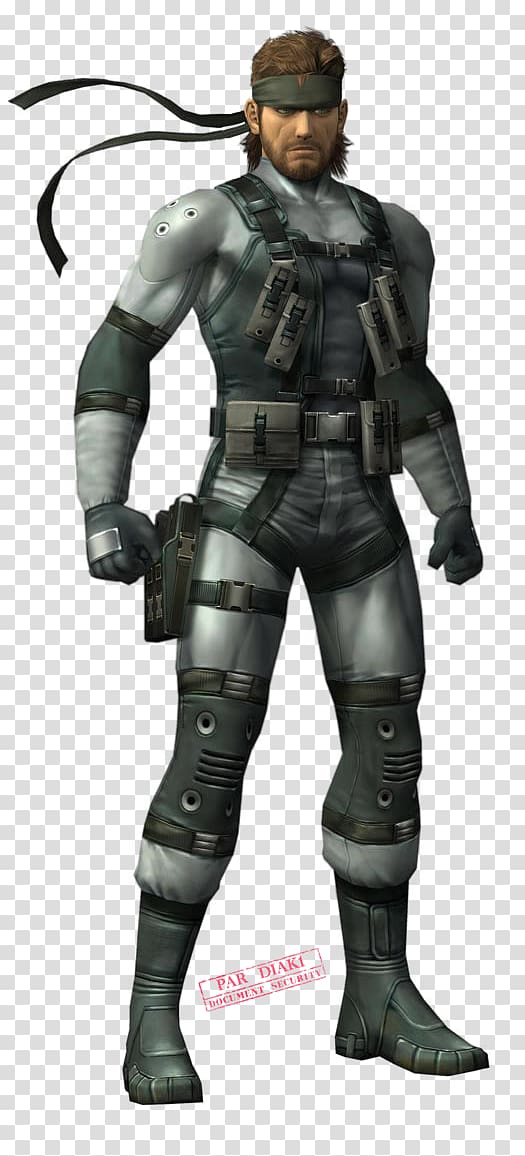 Super Smash Bros. Brawl Metal Gear 2: Solid Snake Metal Gear Solid 3: Snake Eater Metal Gear Solid: The Twin Snakes Metal Gear Solid 4: Guns of the Patriots, degenesis art transparent background PNG clipart