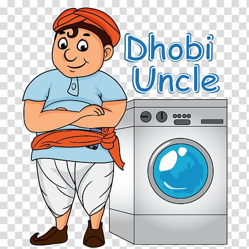 Laundry Dhobi Cartoon , Laundry Service transparent background PNG clipart