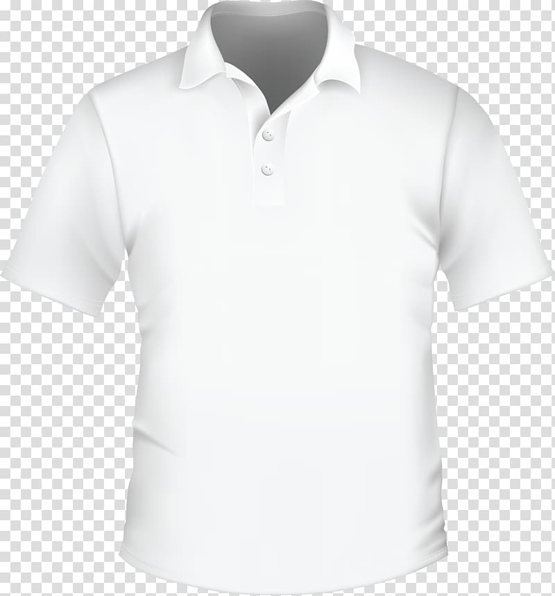 T-shirt Polo shirt Collar Top, T-shirt transparent background PNG clipart