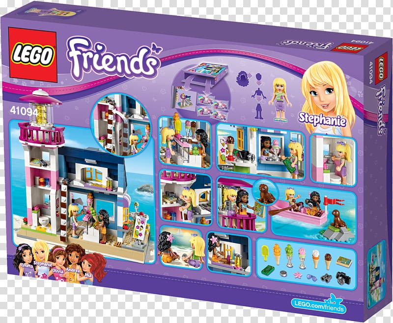 LEGO Friends LEGO 41094 Friends Heartlake Lighthouse Toy Lego City, toy transparent background PNG clipart