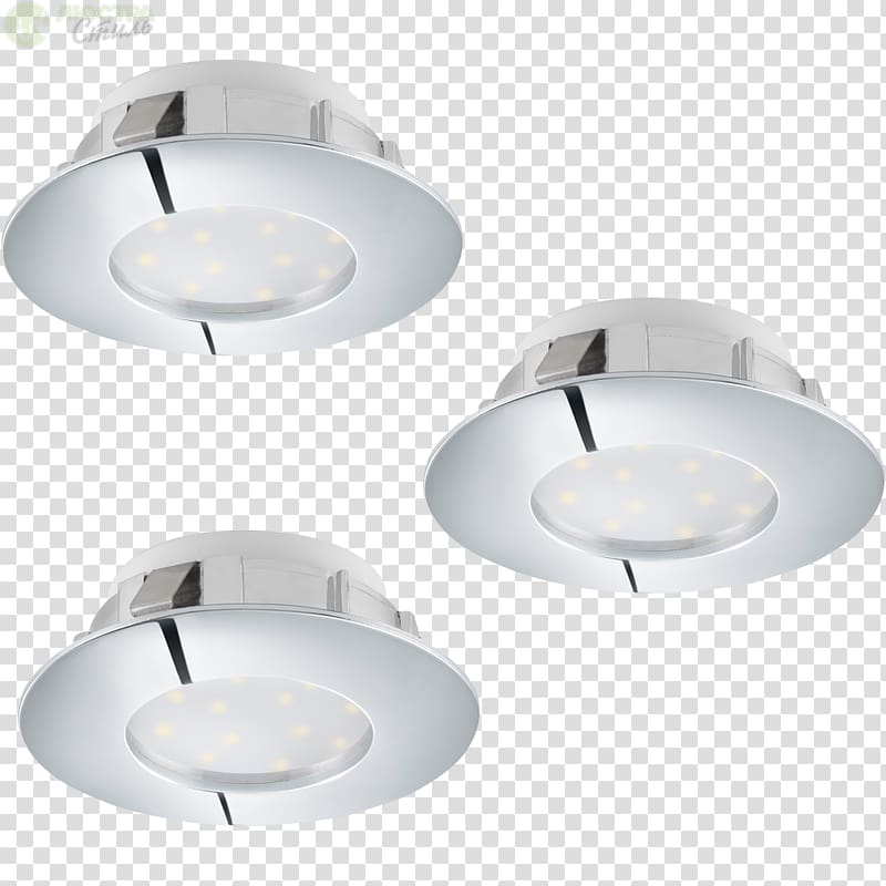 Light fixture Light-emitting diode LED lamp Lighting, downlights transparent background PNG clipart