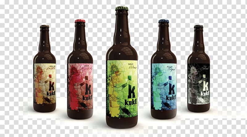 Kuka Beer Beer bottle Cider Brewery, beer transparent background PNG clipart