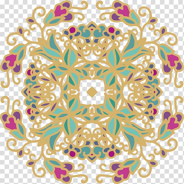 Painting Ornament Motif, Motifs transparent background PNG clipart