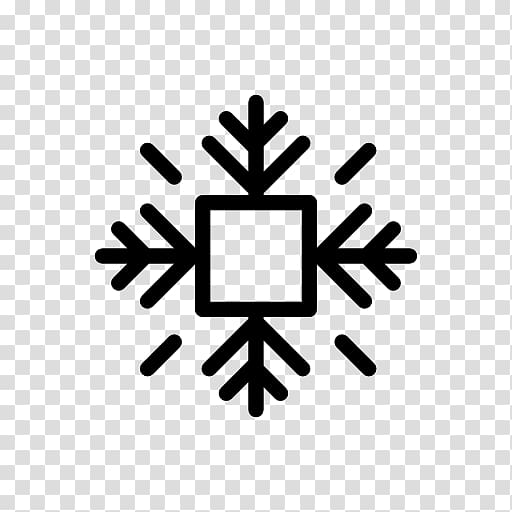 Snowflake Ice crystals, Snow Icon transparent background PNG clipart