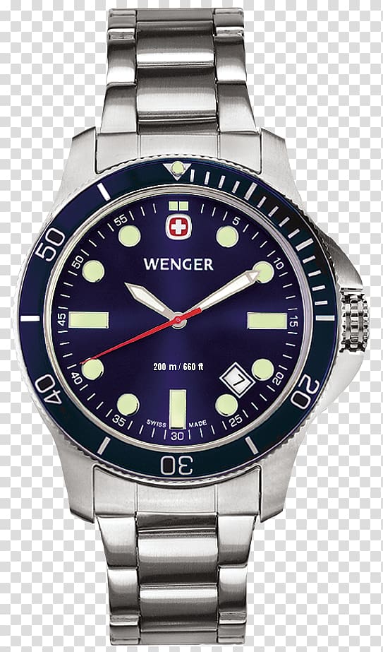 Rolex Submariner Watch Wenger Stührling, watch transparent background PNG clipart