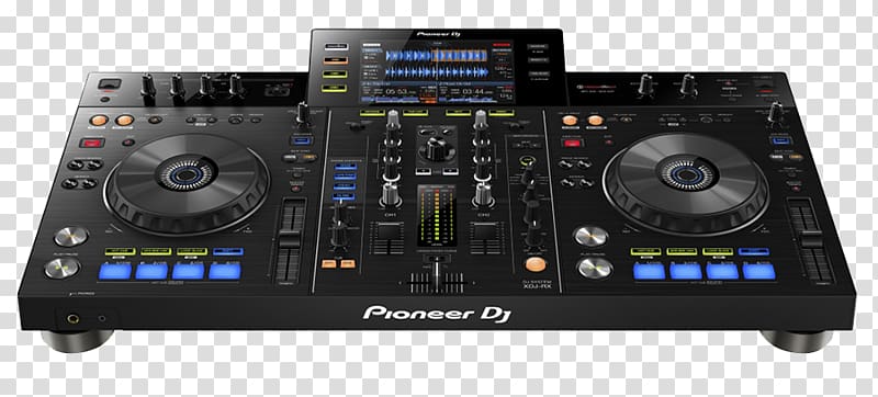 Laptop Pioneer DJ Disc jockey Pioneer XDJ-RX DJ controller, Laptop transparent background PNG clipart