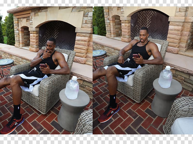 Athlete Football player Meme Chair, dwight howard transparent background PNG clipart