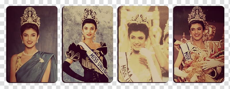 Miss Universe Indian people Sushmita Sen, India transparent background PNG clipart