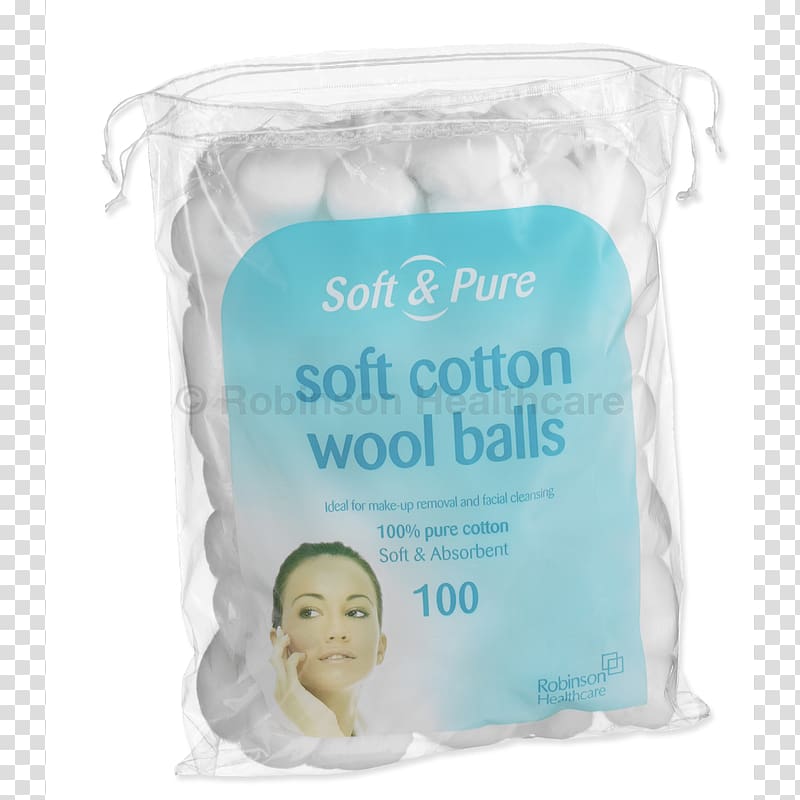 Cotton Balls Cosmetics Material, 100 Cotton transparent background PNG clipart