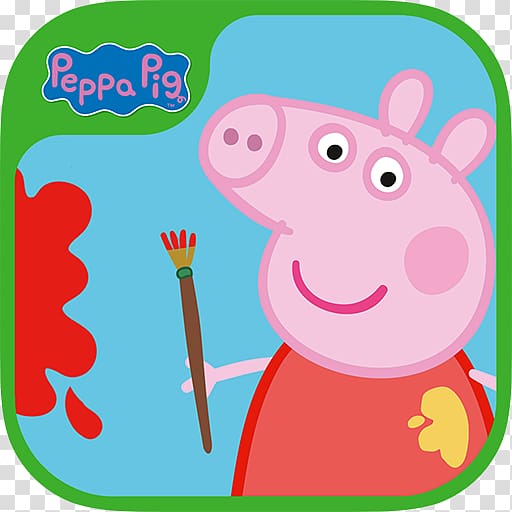 peppa paintbrush png