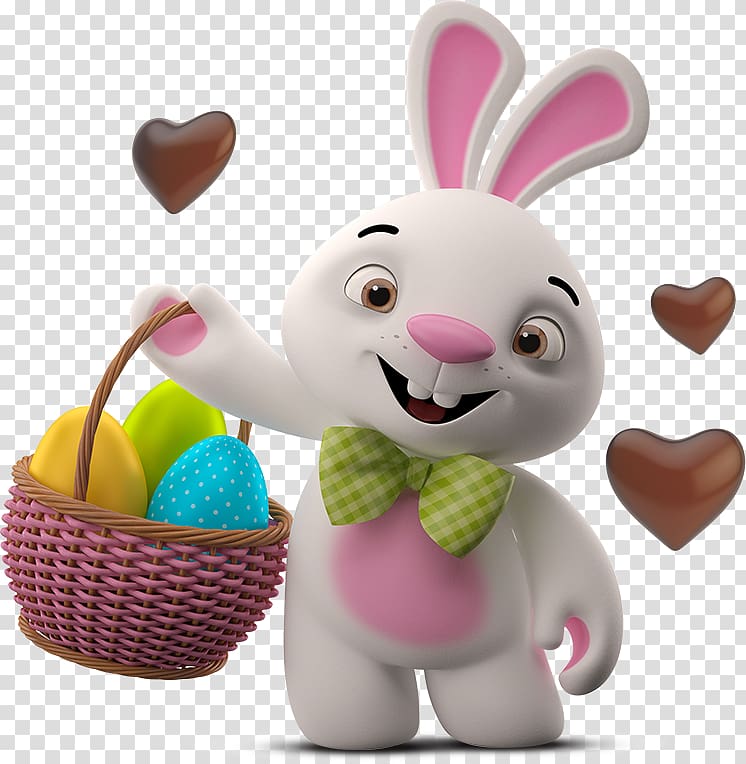 Easter Bunny Easter egg Rabbit Egg hunt, Easter transparent background PNG clipart