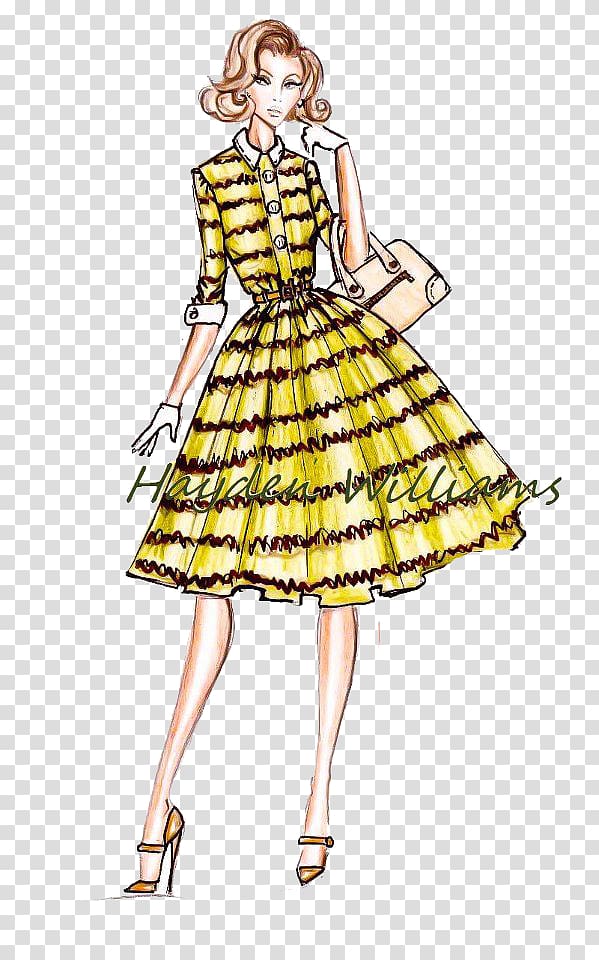 Betty Draper Fashion sketchbook Don Draper Drawing, Hand-painted women\'s fashion transparent background PNG clipart