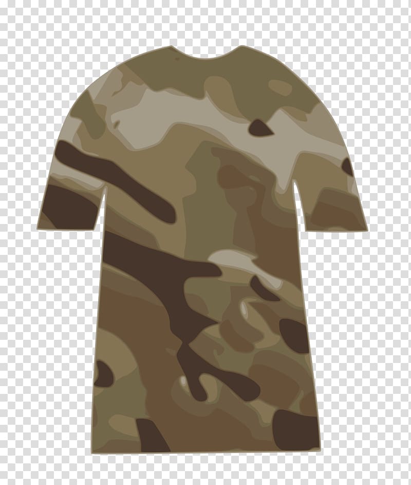 T-shirt Camouflage , Camo Shirt transparent background PNG clipart