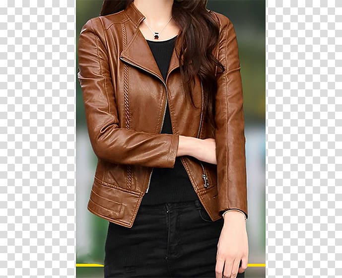 Leather jacket Outerwear 温灸 Haining, eid fiter transparent background PNG clipart