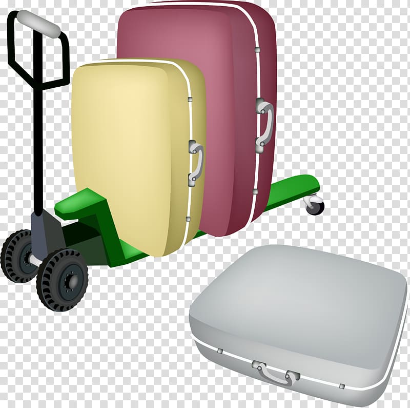Pallet jack Box Freight transport, Suitcase transparent background PNG clipart