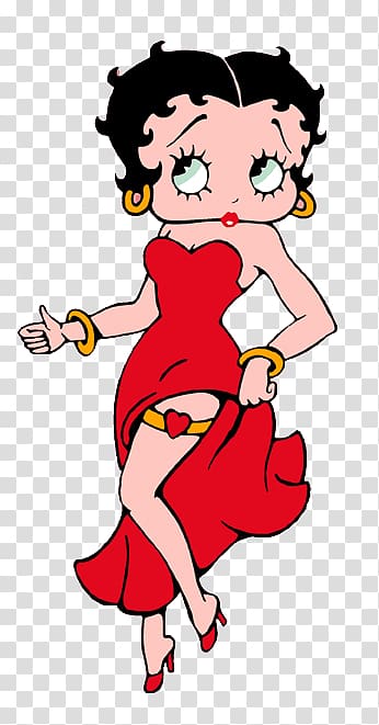 Betty Boop illustration, Betty Boop Dress transparent background PNG clipart