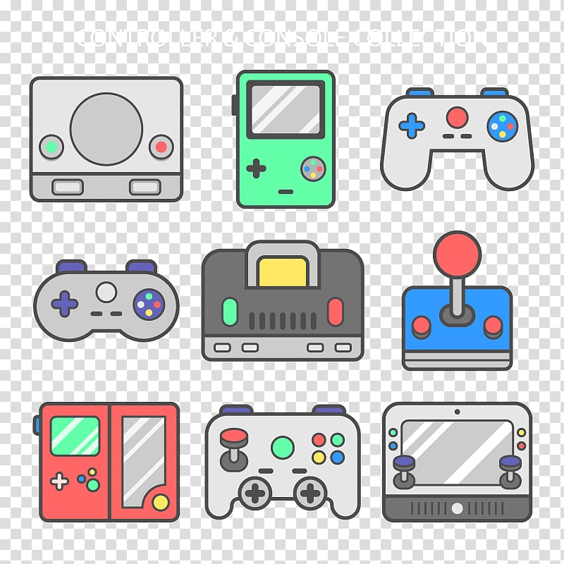 Joystick Game Controller Video Game Icon Gamepad Transparent Background Png Clipart Hiclipart - size of a roblox game icon
