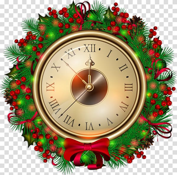 Portable Network Graphics graphics Christmas Day, new year clock transparent background PNG clipart