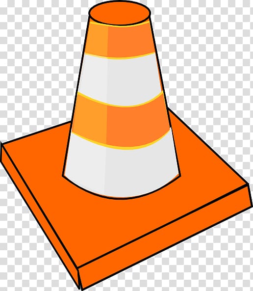 Traffic cone , cartoon highway transparent background PNG clipart