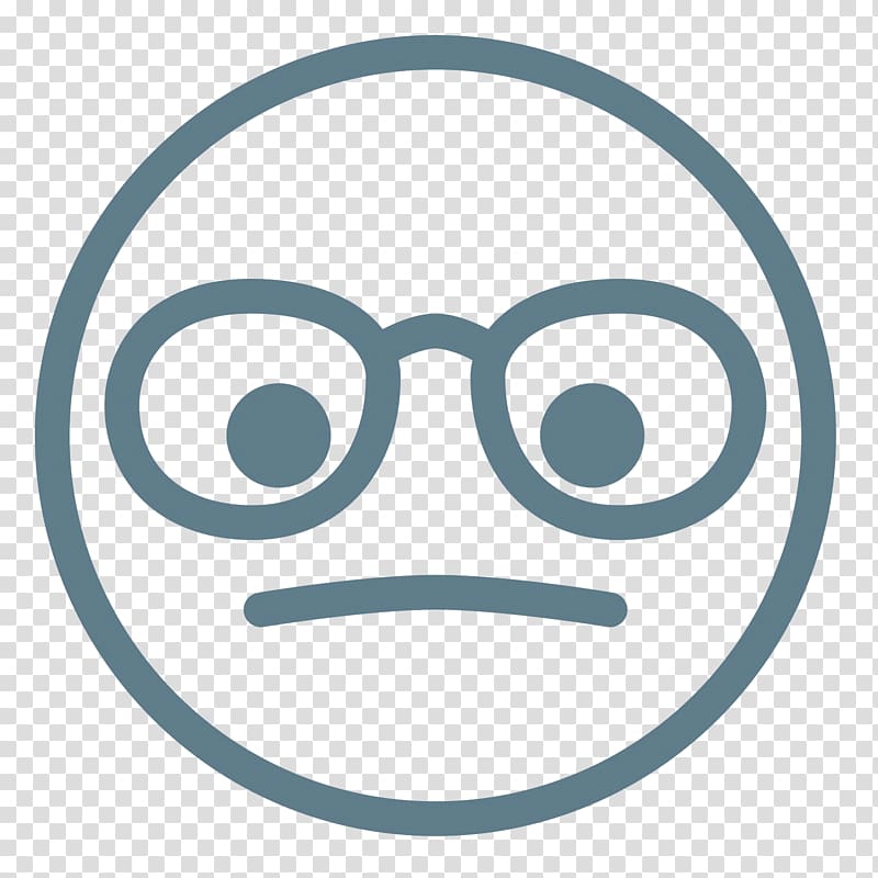 Computer Icons Nerd Emoticon Emoji Smiley, nerd transparent background PNG clipart