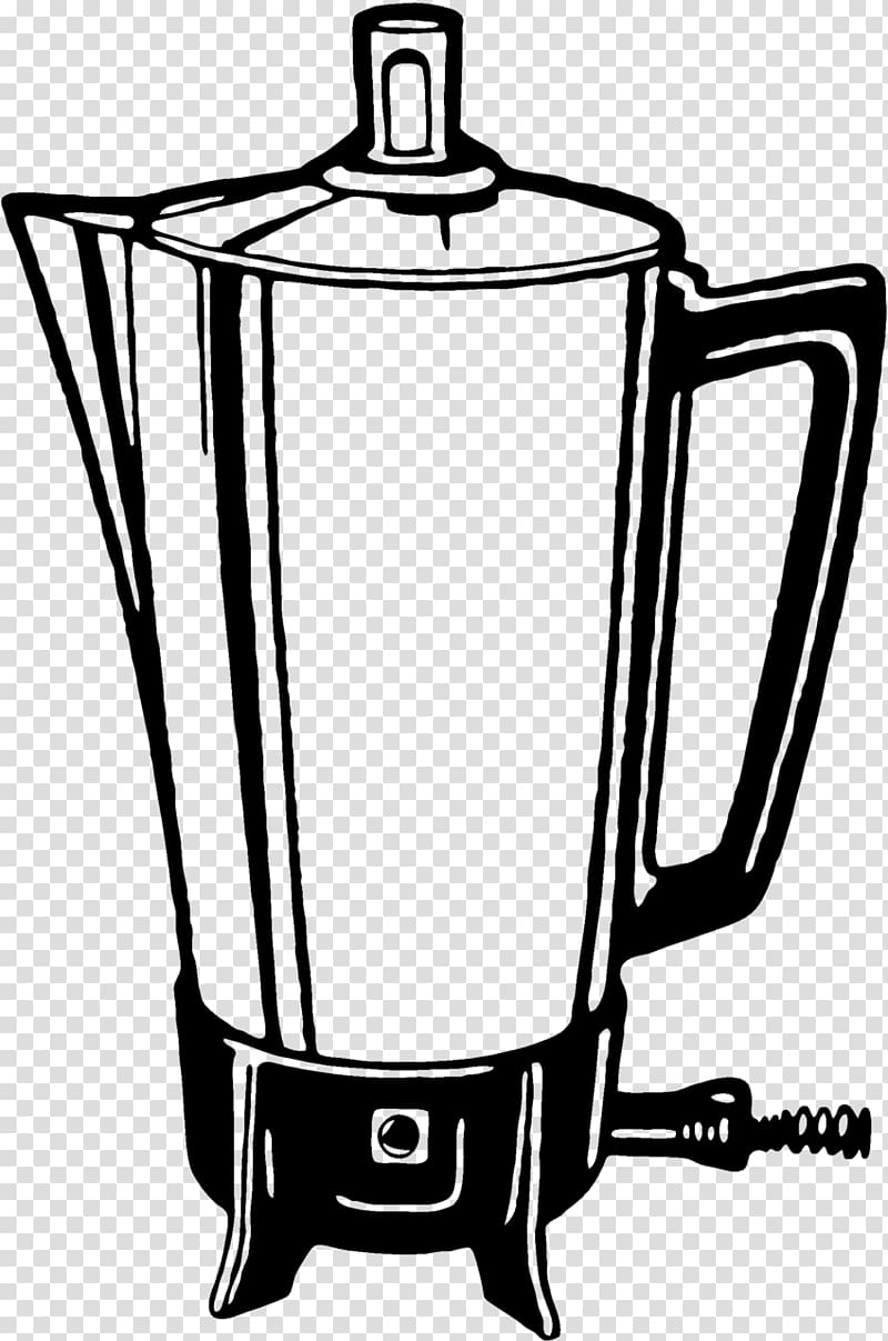 Coffee percolator Tea Coffeemaker, coffee machine transparent background PNG clipart