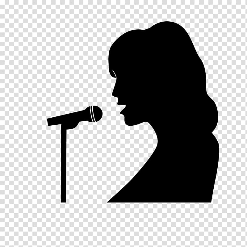 Singer Music Silhouette Song Others Transparent Background Png