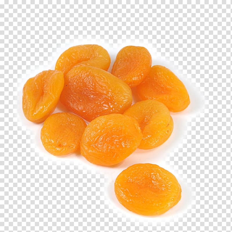 Dried Fruit Apricot Vegetarian cuisine Food drying, gourmet transparent background PNG clipart