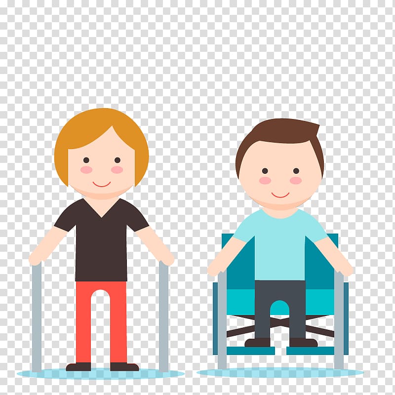 Physical therapy Medicine Cartoon Occupational Therapy, Rehabilitation Wheelchair combination transparent background PNG clipart