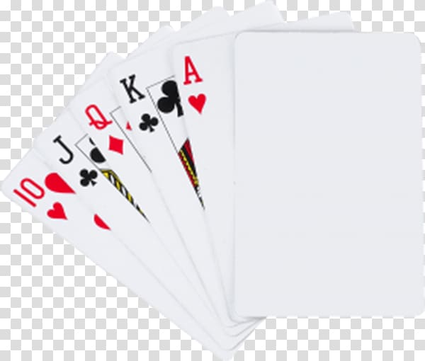 Playing card Card game Poker, White cards transparent background PNG clipart