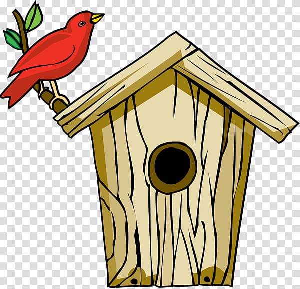 Bird Feeders Nest box , roof garden transparent background PNG clipart