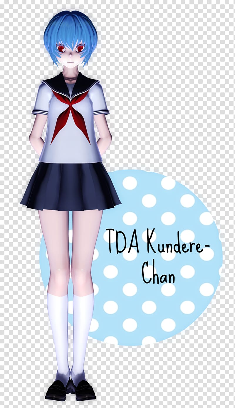 Yandere Simulator Kuudere Tsundere Chibi, Chibi transparent background PNG clipart