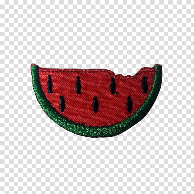 Watermelon Embroidered patch Clothing Dog Thermal adhesive, watermelon transparent background PNG clipart