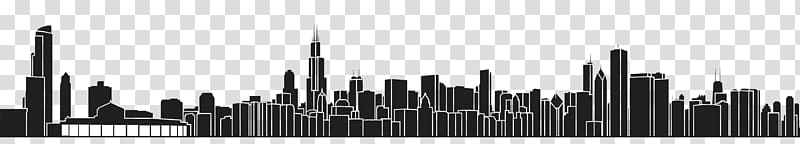 Skyline Chicago Skyscraper, skyscraper transparent background PNG clipart