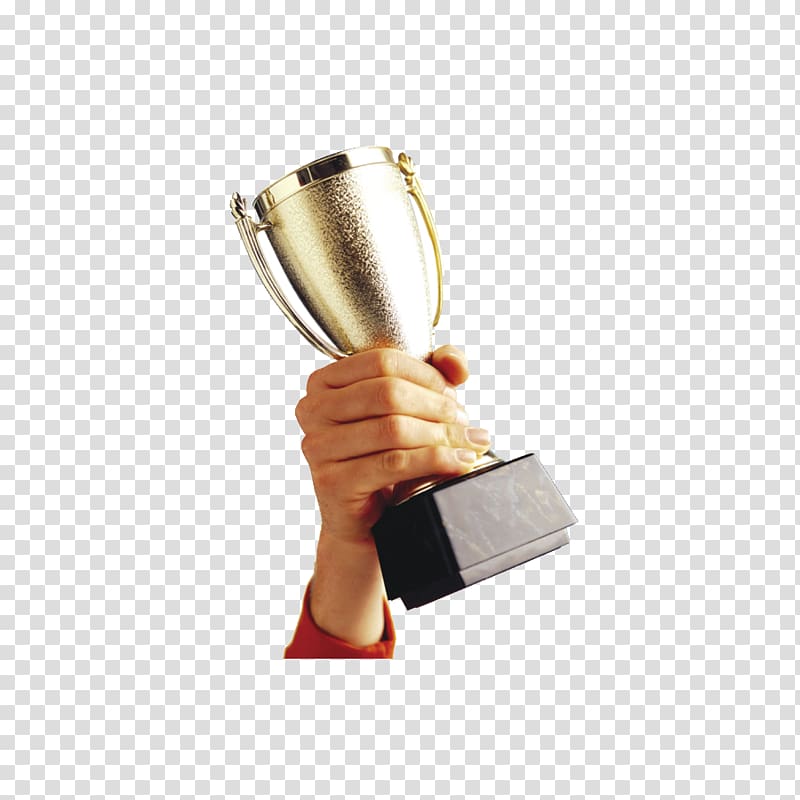 Light Manufacturing Industry Bearing, Holding a trophy transparent background PNG clipart