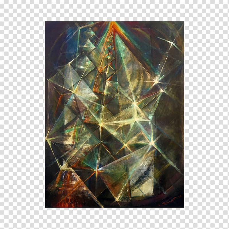 Crystallography Modern art Symmetry Pattern, triangle transparent background PNG clipart