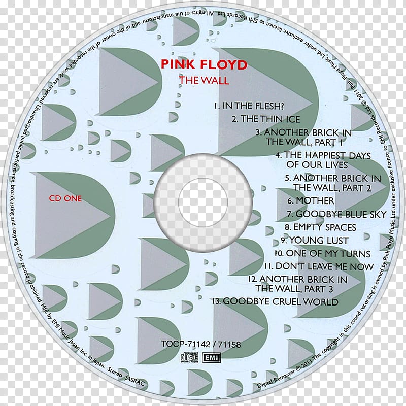 Another Brick in the Wall (Part 2) Compact disc Pink Floyd, pink floyd transparent background PNG clipart