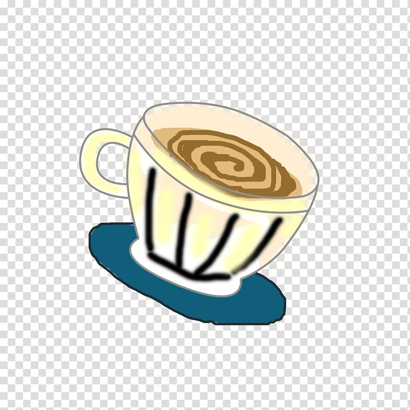 Coffee Cafe Mug, Cartoon Mug transparent background PNG clipart