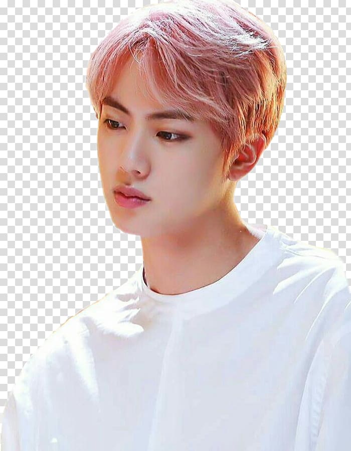 Jin BTS Blond Hair No More Dream, hair transparent background PNG clipart