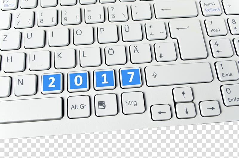 Computer keyboard , 2017 keyboard transparent background PNG clipart