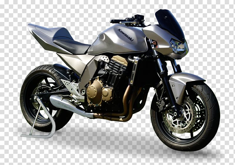 Exhaust system Tire Motorcycle Kawasaki Z750 Kawasaki Z series, motorcycle transparent background PNG clipart