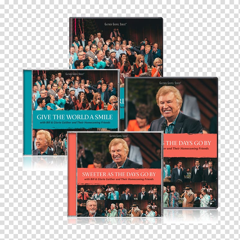 Gaither Homecoming Gaither Vocal Band DVD Gospel music, dvd transparent background PNG clipart