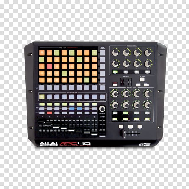 Akai Professional APC40 MKII Ableton Live MIDI Controllers, Akai Mpc 1000 transparent background PNG clipart