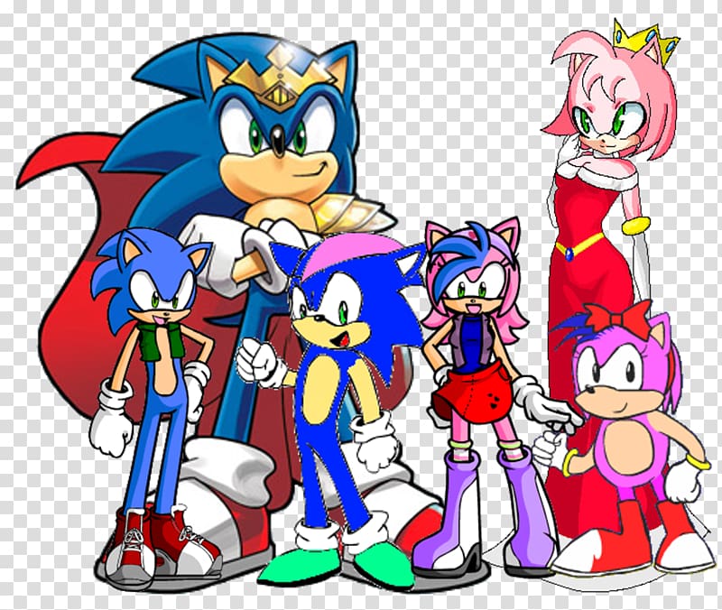 Sonic the Hedgehog Ariciul Sonic Sonic Chaos Sonic and the Black Knight Tails, amy transparent background PNG clipart