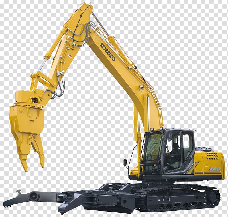 CNH Global Heavy Machinery Kobelco Construction Machinery America Demolition, excavator transparent background PNG clipart