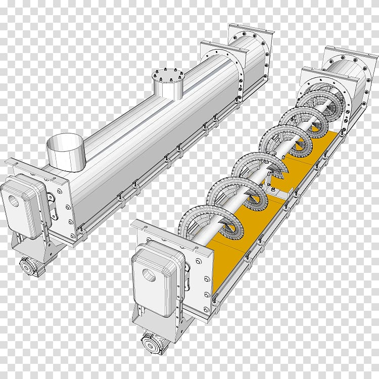 Pipe Screw conveyor Helix Coating, screw conveyor transparent background PNG clipart