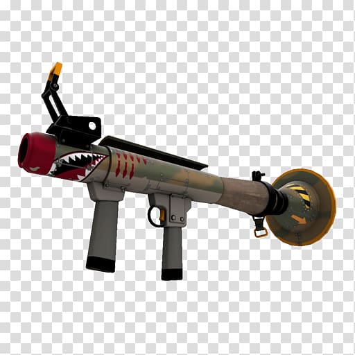 Team Fortress 2 Warhawk Rocket launcher Grenade launcher Weapon, rocket launcher transparent background PNG clipart