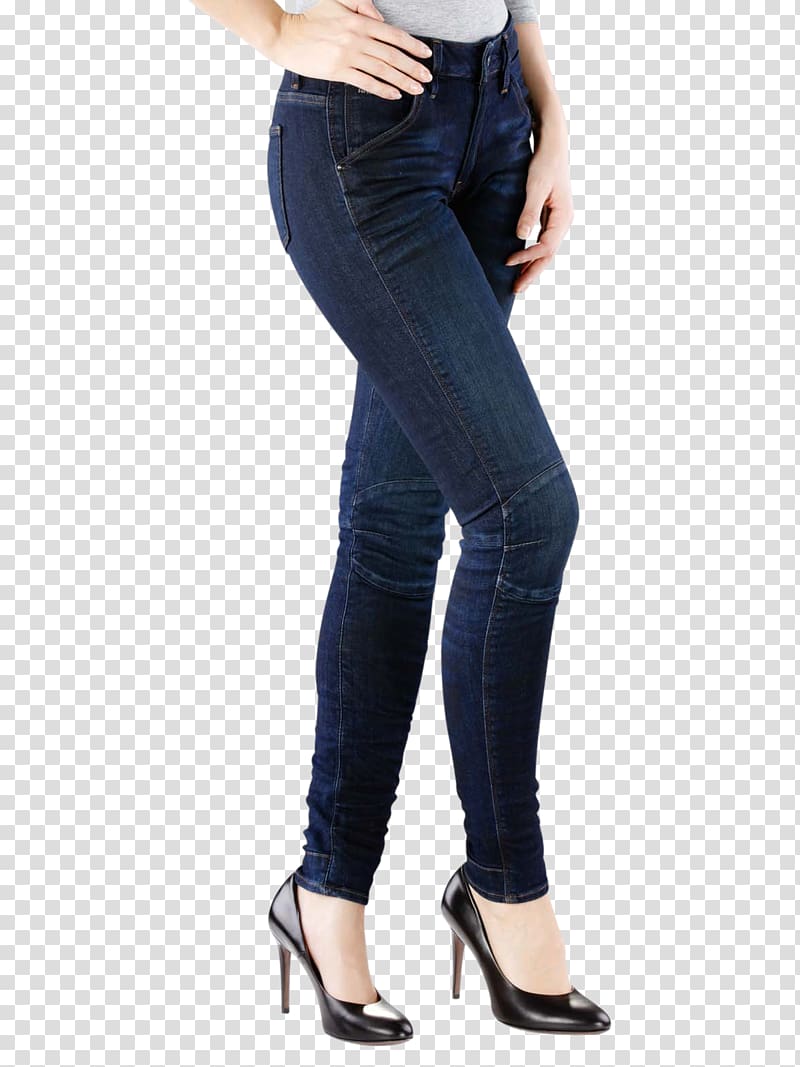 Jeans Denim Waist Leggings, thin girl comparison transparent background PNG clipart