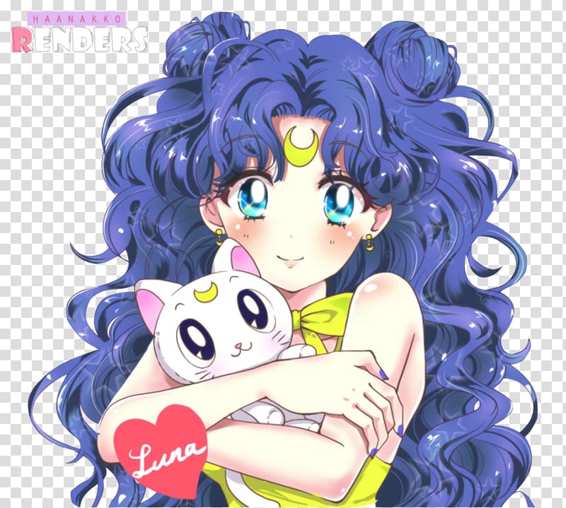 Sailor Moon Luna Sailor Mars Chibiusa Artemis, moon cake packaging transparent background PNG clipart